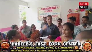 INAUGURATION OF ANGANWADI CENTRE AT 2BHK PILIGUDSHALU HOUSING COLONY IN KURMAGUDA SAIDABAD [upl. by Esmerelda]