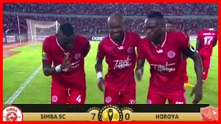 Simba SC vs Horoya 7  0 Highlights CAF Champions League 2023 [upl. by Roddie462]