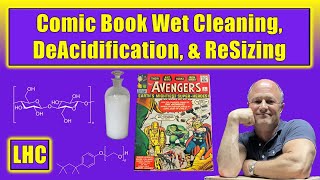 Revealed Advanced Comic Book Cleaning Deacidification and Resizing Methods [upl. by Essilrahc170]