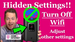 ✅ HACKED  Hidden Settings  Arcadyan KVD21 TMobile 5G Home Internet  Turn Off Wifi [upl. by Tera]