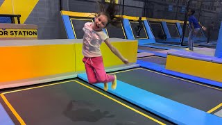 Trampoline Park At The O2 Oxygen  WeArePotters Tv [upl. by Wilfred]