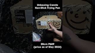 Unboxing Carote NonStick Frying Pan 24cm [upl. by Einimod]