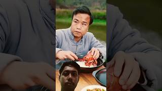 Trick me with a big lobster head TikTok Video Eating Spicy Food amp Funny Pranks Funny Mukbang short [upl. by Terese972]