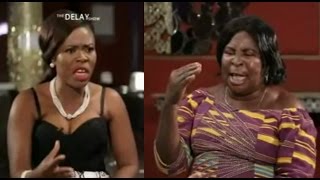 DELAY VS AKUA DONKOR THE MOST HEATED INTERVIEW EVER ITS WAR [upl. by Seuqirdor988]