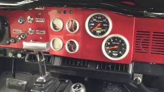 Sick Interior Restoration Jeep CJ7 [upl. by Elehcor324]