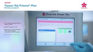 Tissue Tek Prisma Plus Starting a program [upl. by Aseiram]