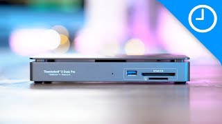 Review Akitio Thunder3 Dock Pro  10GbE  CFast 20  UHSII [upl. by Atterg521]