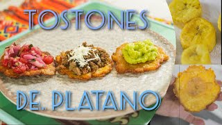 Cómo hacer Tostones o Patacones de plátano BIEN CRUJIENTES [upl. by Sitoiyanap373]