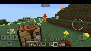 minecraft ep 3 1st house [upl. by Leatri]