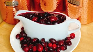 SALSA DE ARÁNDANOS  CRANBERRY SAUCE shorts [upl. by Brainard125]