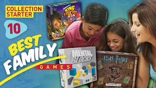 10 Best Family Board Games  Collection Starter [upl. by Aed938]