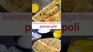 Puran poli Maharashtra village food  pooran poli [upl. by Ydollem]