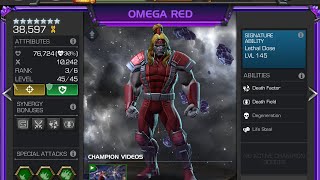 Rank 3 Omega Red Vs Winter Soldier 29 second takedown [upl. by Gnuj]