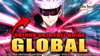 GLOBAL SATORU GOJO BEST BUILD RECOLLECTION BITS TEAM amp SHOWCASE Jujutsu Kaisen Phantom Parade [upl. by Tabina]