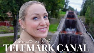 My first time on the Telemark canal  Norway travel vlog [upl. by Dressler254]