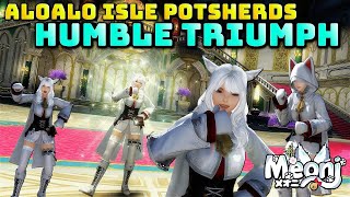 FFXIV Humble Triumph Emote  Aloalo Isle Potsherds [upl. by Yolanda]