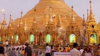 Shwedagon Pagoda Yangon Myanmar Video 7 [upl. by Avraham]