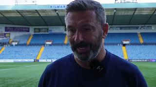 Barrow H postmatch  Derek McInnes [upl. by Osric]