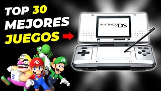 30 JOYAS IMPRESCINDIBLES Los MEJORES JUEGOS de la Nintendo DS 🏆 [upl. by Saticilef]