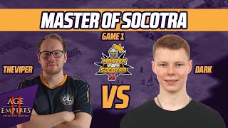 Masters of Socotra  RO16 vs Dark  Game 1 [upl. by Vtehsta219]