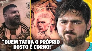 DEFINIMOS AS TATUAGENS MAIS BIZARRAS DE JOGADORES😂 [upl. by Trina]