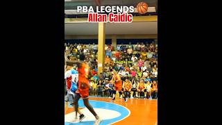 PBA LEGENDS ALLAN CAIDIC basketball pba [upl. by Anahsirk]