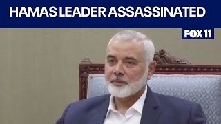 Hamas leader Ismail Haniyeh assassinated in Iran [upl. by Eidua234]