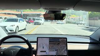 Model 3  Beta FSD 1234  Test Loop 1  2024315  10 April 2024 [upl. by Raquel]