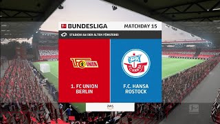 FIFA 23  FC Union Berlin vs FC Hansa Rostock  Stadion An Der Alten Försterei  Gameplay [upl. by Johnathan469]