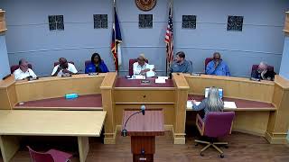 Crockett City Council Meeting  1142024 [upl. by Eenolem36]