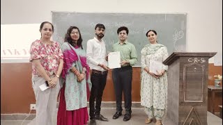 GST Seminar at Govt College Barwala by Professional Expert Deepak Kumar [upl. by Aman]