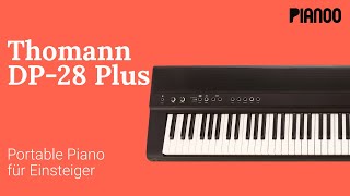 EPianoTest Thomann DP28 Plus  Portable Piano [upl. by Wootan]