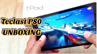 Tablet TECLAST P80  UNBOXING PRIMEIRAS IMPRESSÕES Melhor custo benefício [upl. by Osicnarf735]