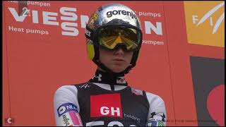 Cene Prevc zadnji skok last jump Planica 2023 c rtvslosi [upl. by Pero]