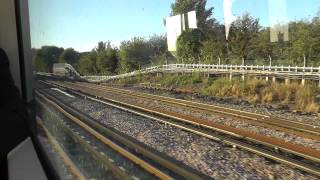 Full Journey on the Metropolitan Line From Aldgate to Amersham FAST [upl. by Tsiuqram]