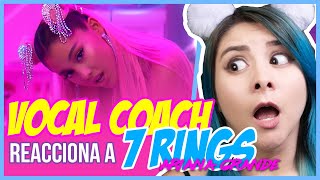 7 RINGS  ARIANA GRANDE  VOCAL COACH REACCIONA  Gret Rocha [upl. by Janella616]