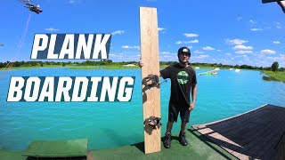 PLANK BOARDING  WAKEBOARDING [upl. by Tillo]