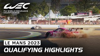 Qualifying Highlights I 2023 24 Hours of Le Mans I FIA WEC [upl. by Ayojal]