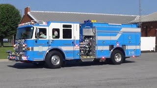 Walkersville Engine 111 Responding [upl. by Bonacci]