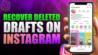 How to recover deleted drafts from Instagram  F HOQUE [upl. by Eadie207]