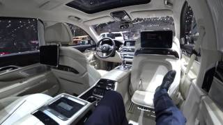 4k EXECUTIVE LOUNGE BMW M760Li xDrive with M Sport package SUPERLUXURY [upl. by Plusch]