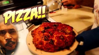 THE WORST PIZZA EVER MADE  Cooking With Kenshin 4 400000 Subscribers [upl. by Wescott]