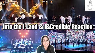 ILAND EP12 ♬IampCredible  ♬Into the ILAND Final Ver REACTION  KoreanArt [upl. by Tabb466]