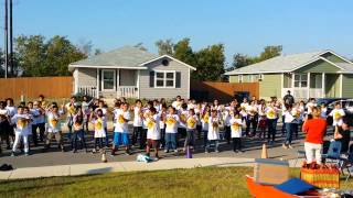 Medio Creek Elementary School Performs quotThrillerquot [upl. by Neetsirk]