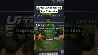 Jared Cannonier vs lon Cutelaba mma ufc boxing [upl. by Etnohs]