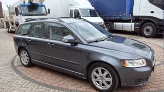 751870 VOLVO V50 16L D2 DIESEL 114HP KINETIC NAVI AIRCO 0311 112750KM GREY LHD [upl. by Adiaroz]