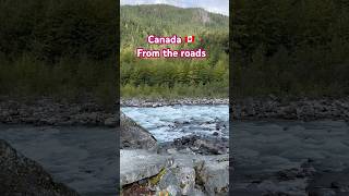 Drive whistler to Squamish BC driving roadtrip canada river nature photography youtubeshorts [upl. by Majka]