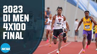 Mens 4x100m  2023 NCAA outdoor track and field championships [upl. by Slaughter]