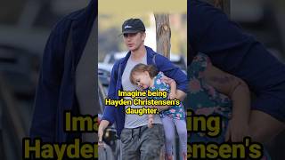 （2）Imagine being Hayden Christensens daughter celebrity HaydenChristensen [upl. by Nimra504]