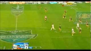 Greg Inglis smashes Dean Young [upl. by Nnaylrebmik]